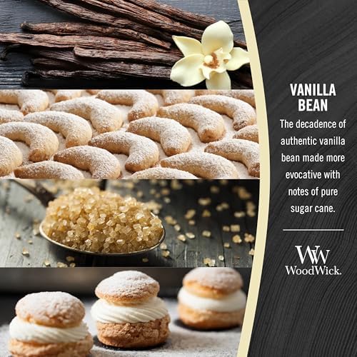 WoodWick Vanilla Bean Scented Medium Hourglass Candle
