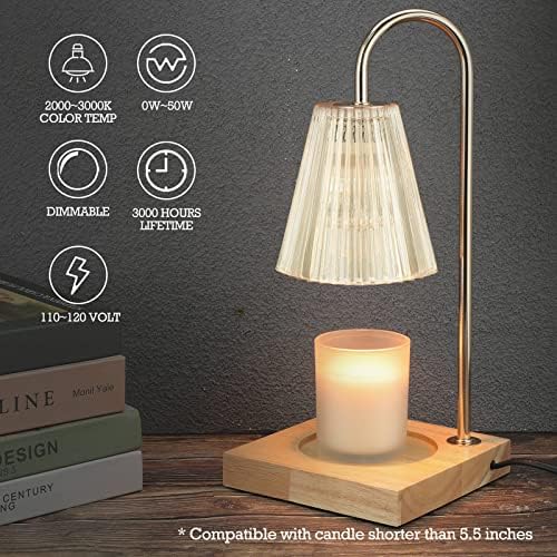 Luzdiosa Candle Warmer Lamp with Timer