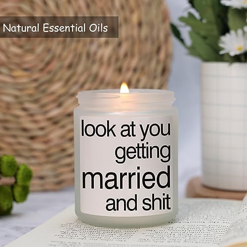 Personalized 2025 Bridal Collection Candle Lavender Scent Stress Relief Gift