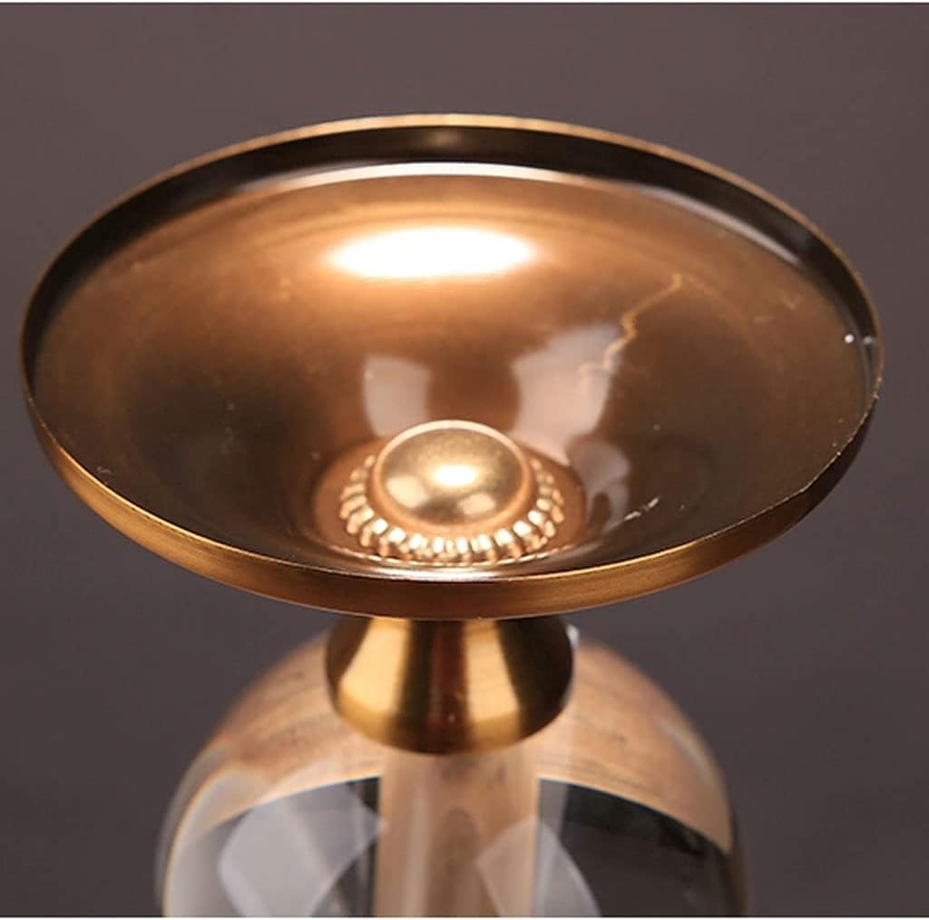AVFORACandelabra Candlestick Metal Holder - Durable Elegant Design for Home Restaurant Use