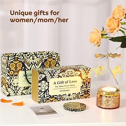 Rotating Thermal Air Candle Holder for Home Decor