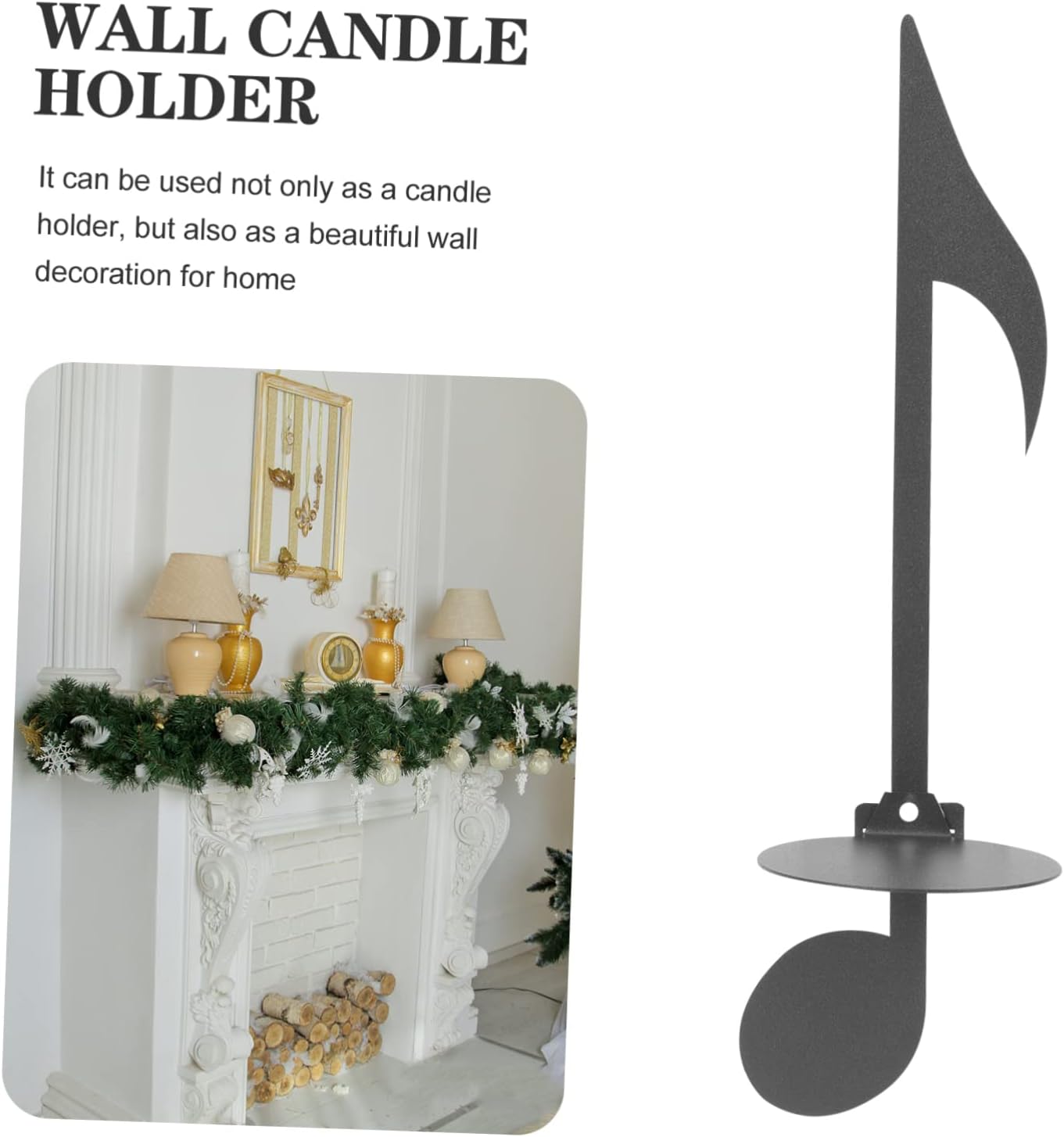 Aboofan - Music Note Candle Holder