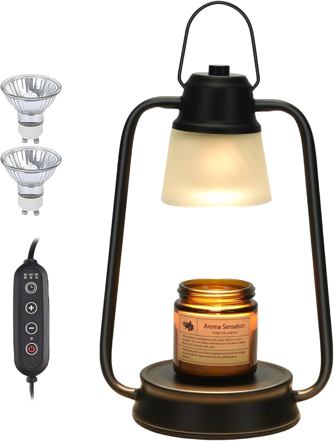 Besotom Candle Warmer Lamp with Timer Dimmer Safe Eco Friendly