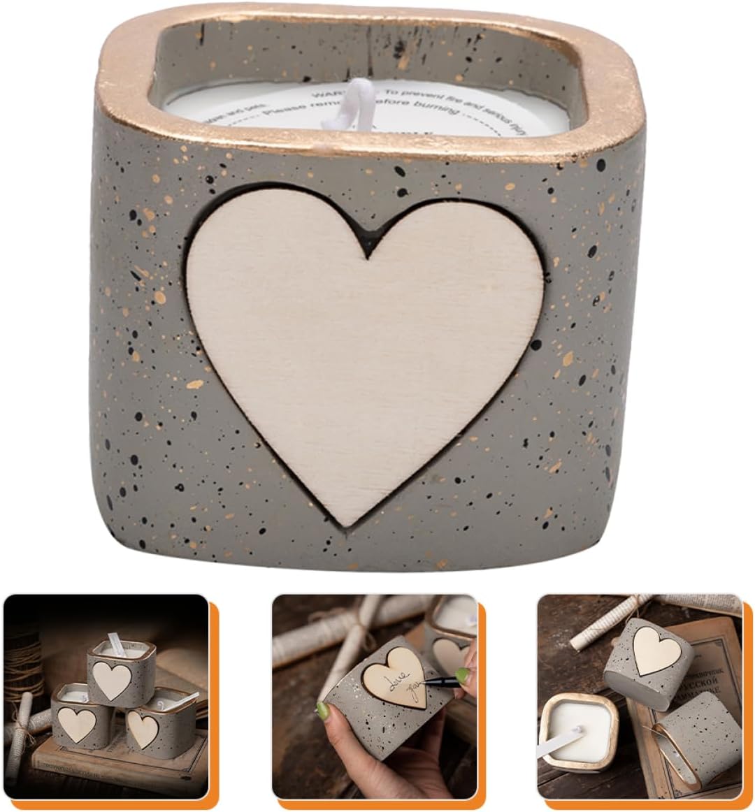 Snowflakes Soy Candle