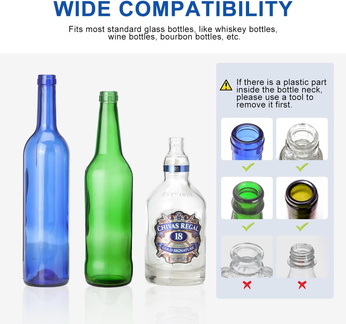 Outdoor Bottle Lights Kit 3-Piece Pack