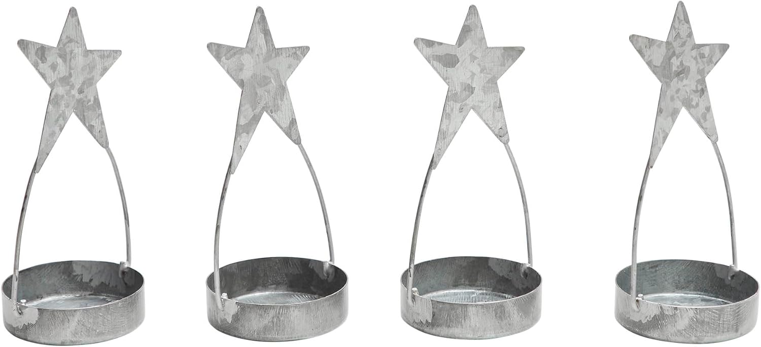 Star Tealight Holders Set