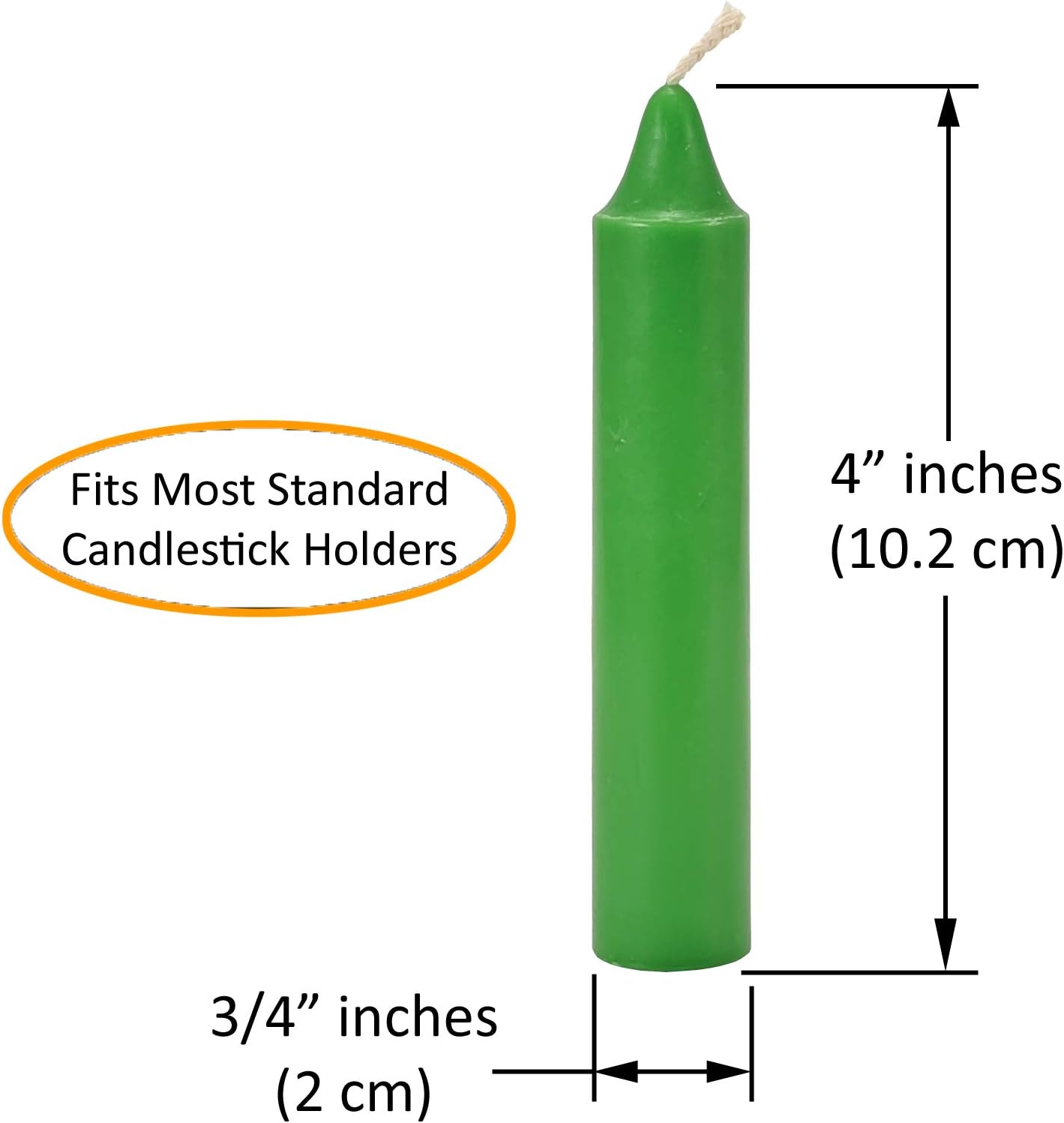 WICCA WICKS Box of 48 Colored Candles