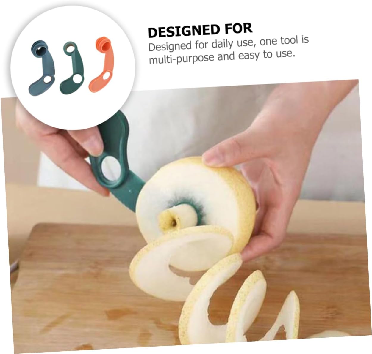 3pcs Manual Vegetable and Fruit Slicer Set