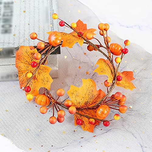 Halloween Candle Rings Wreaths for Your Haunted Home