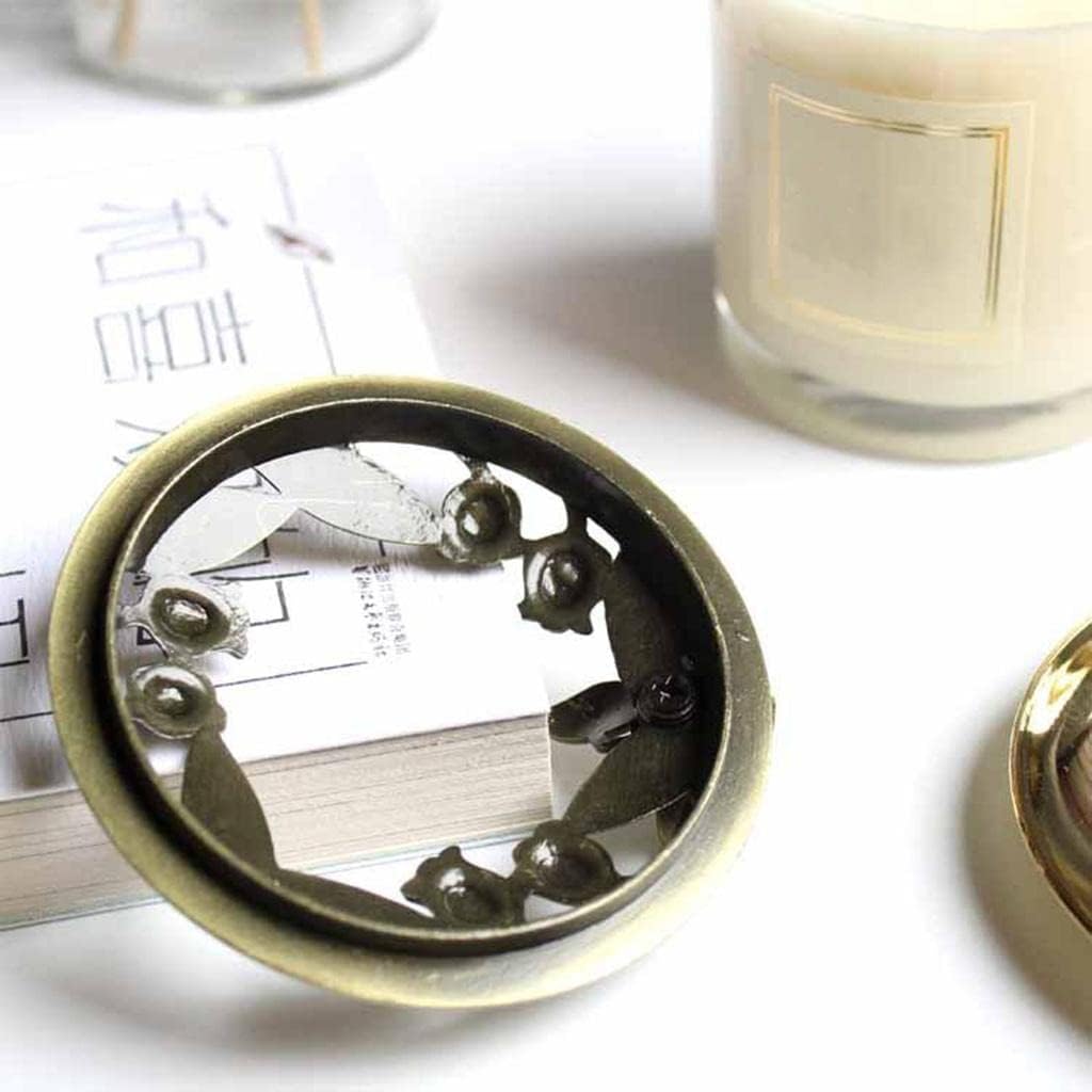 Simple Snowflake Candle Shade Cover for 73-81mm Jar Candles