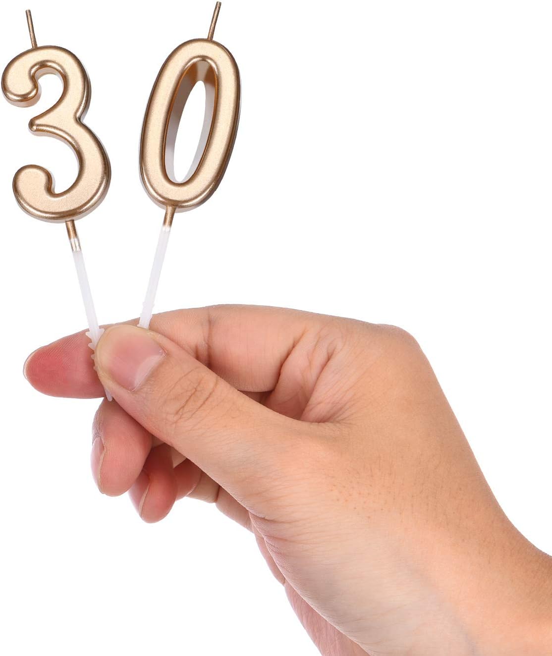 30th Birthday Candles Cake Topper Happy Birthday Candle 354 inches
