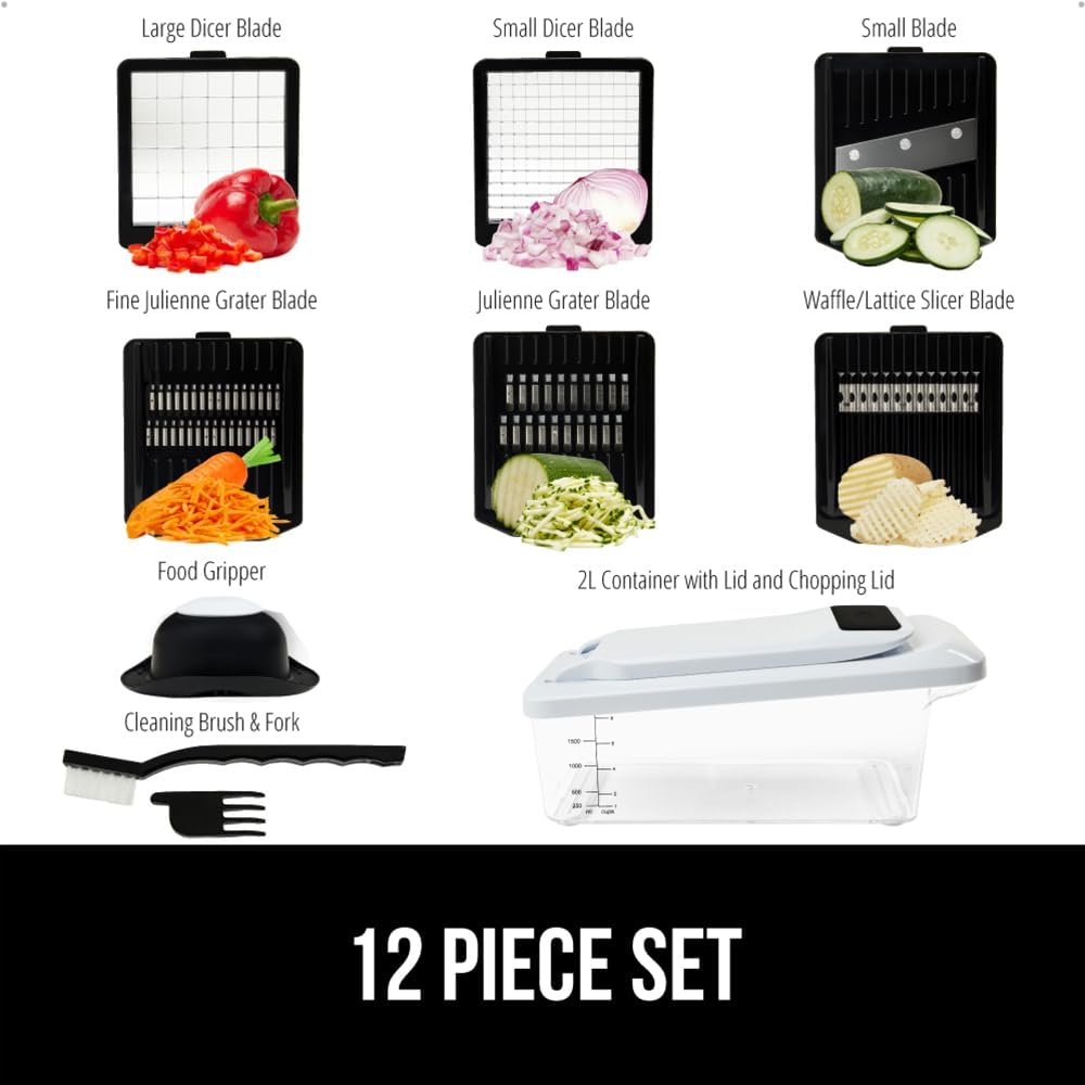 Gorilla Grip 12-in-1 Vegetable Chopper