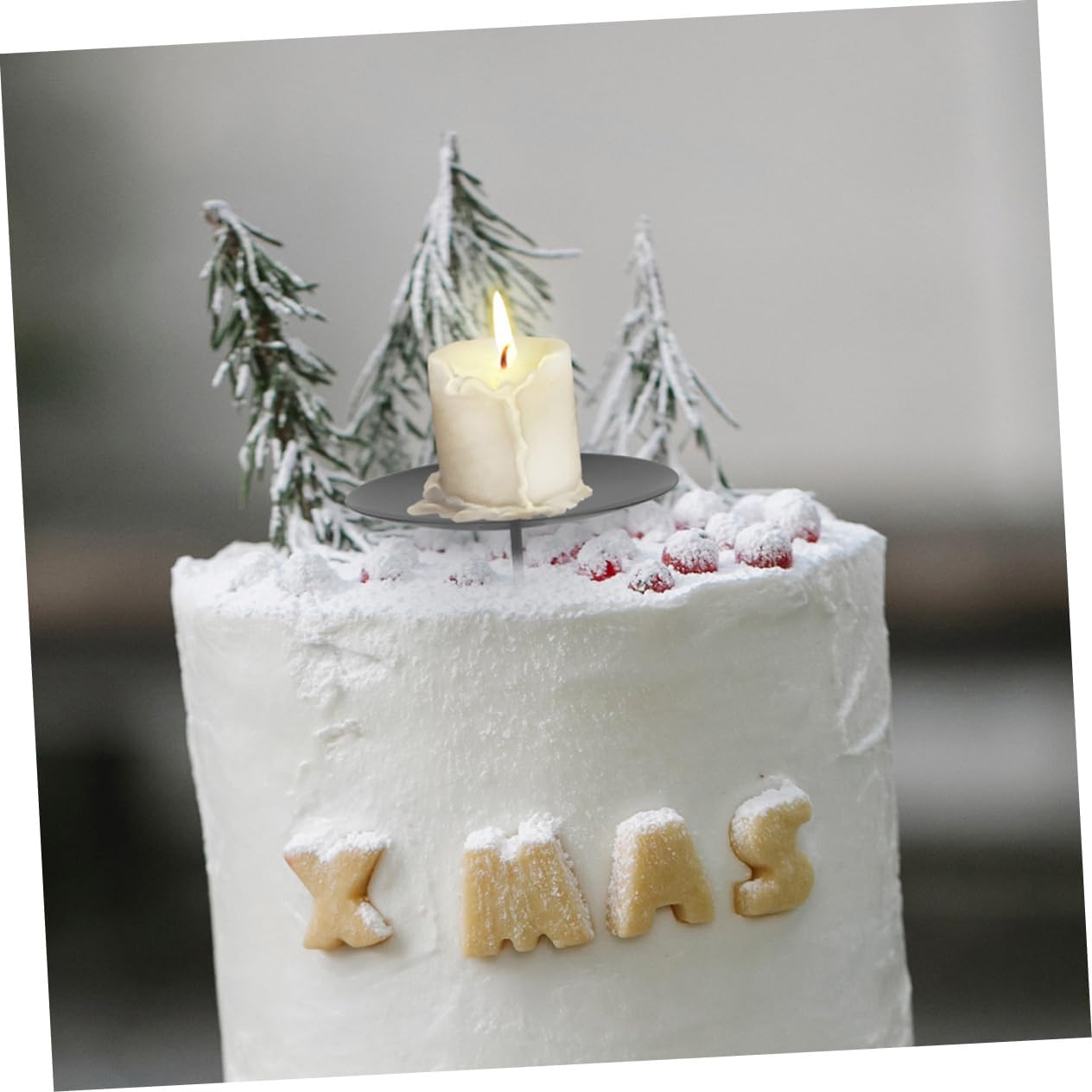 Candle Base Holders Wreath Fixes Metal Candle Holder Set