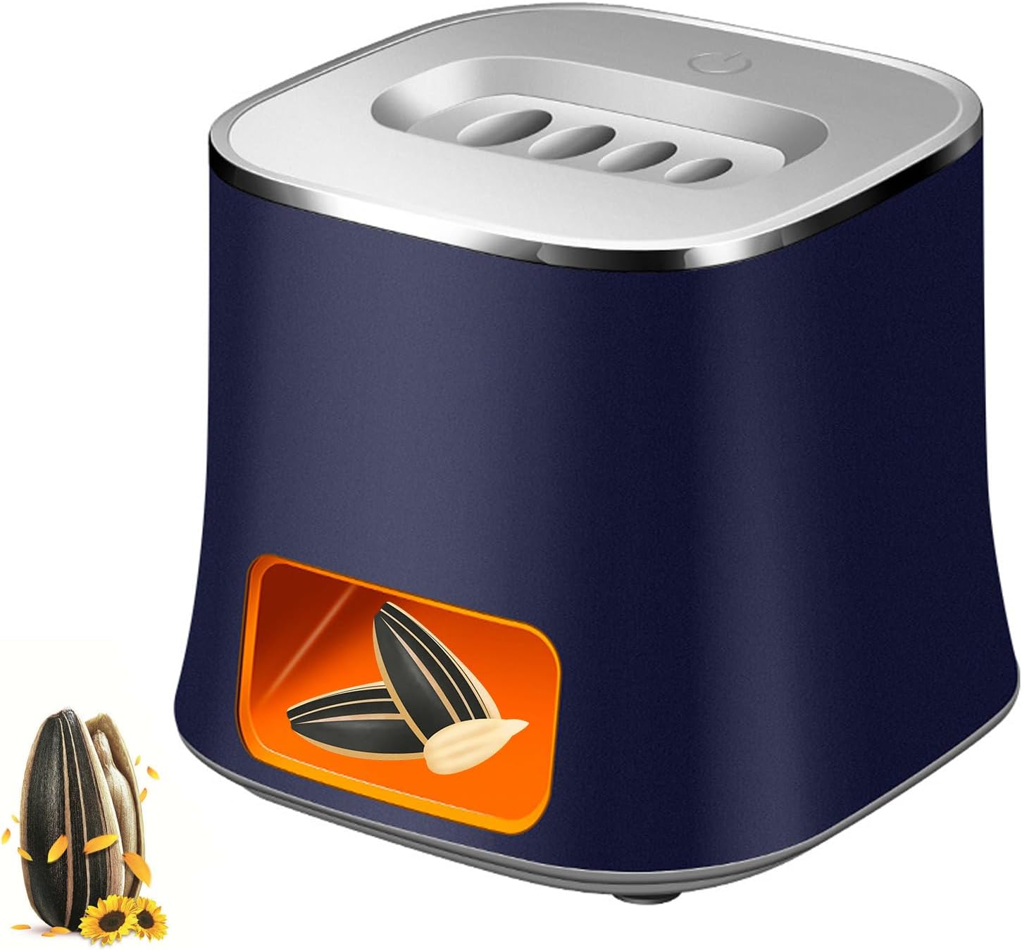 Zunate Smart Nut Sheller - Automatic Peeling Efficient Easy to Clean Blue