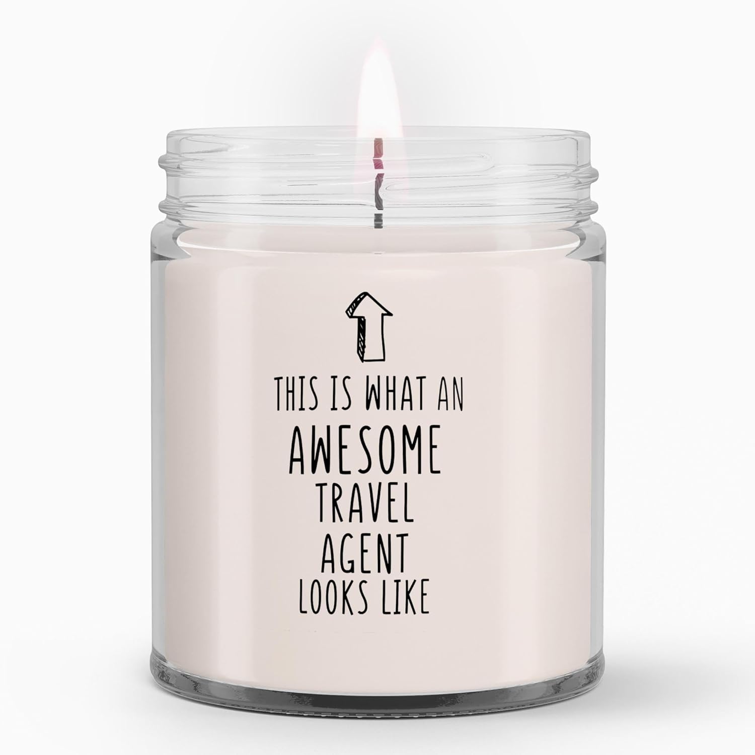A Hilarious Eco-Friendly Travel Agent Candle