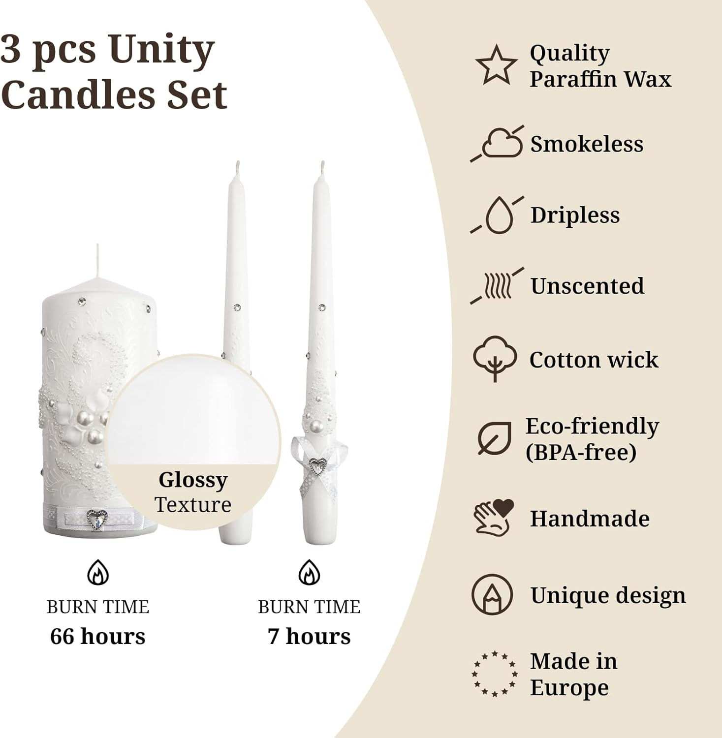 Wedding Unity Candle Set