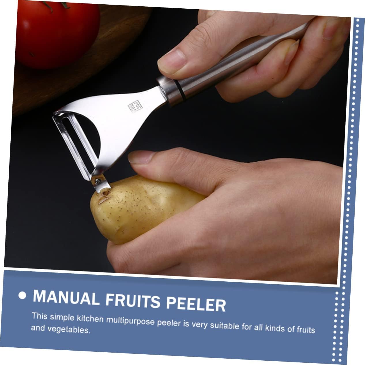 Stainless Steel Potato Peeler Fruit Organizer
