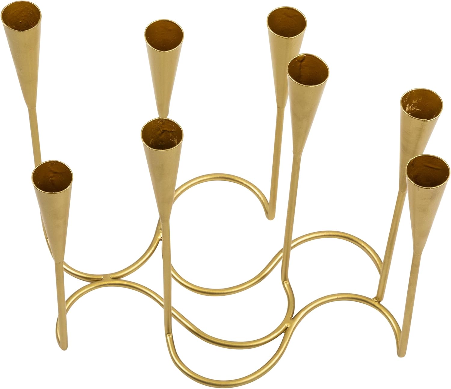 Modern 11 Iron Candle Holder