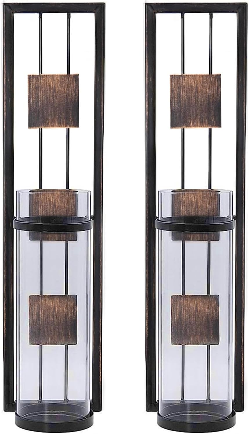 Classic Metal Candle Holder Set