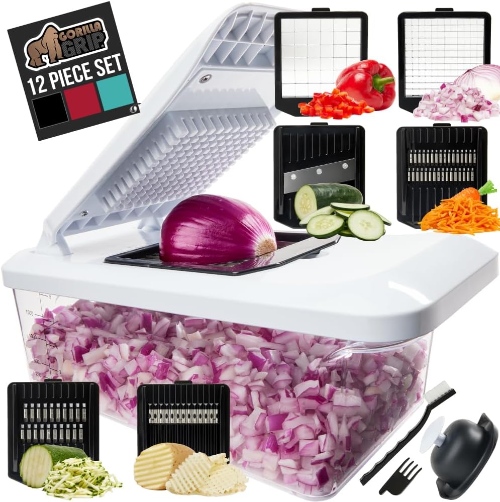 Gorilla Grip 12-in-1 Vegetable Chopper