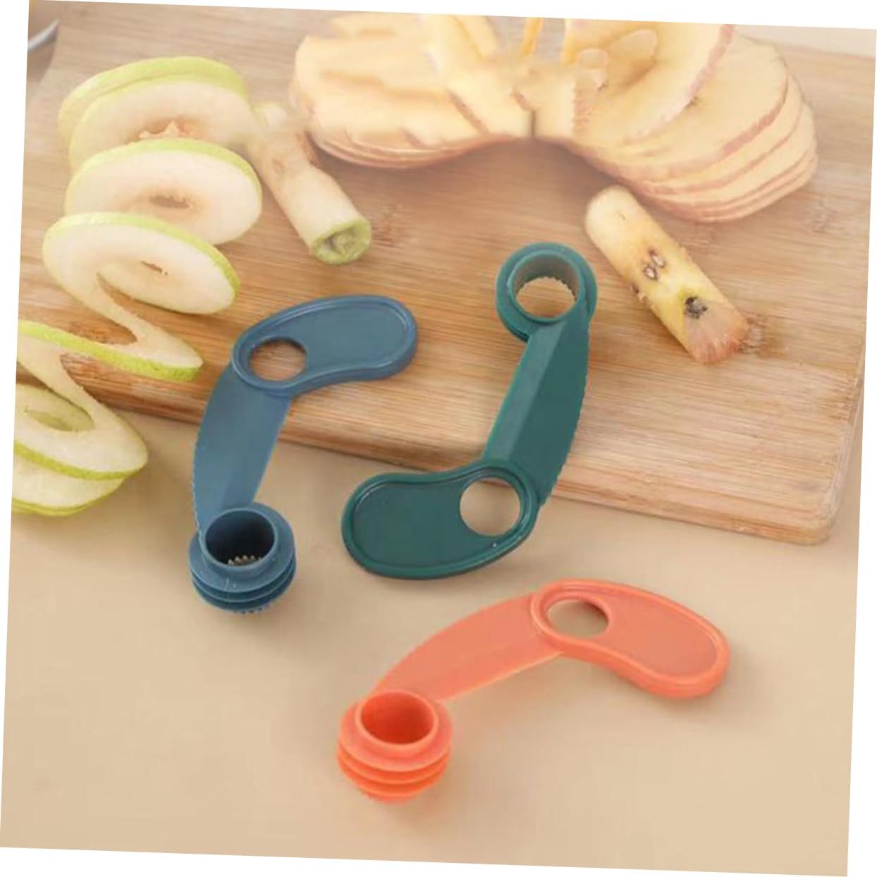 3pcs Manual Vegetable and Fruit Slicer Set