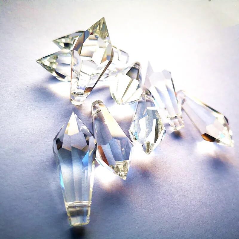Clear K9 Crystal Prisms Chandelier Pendant