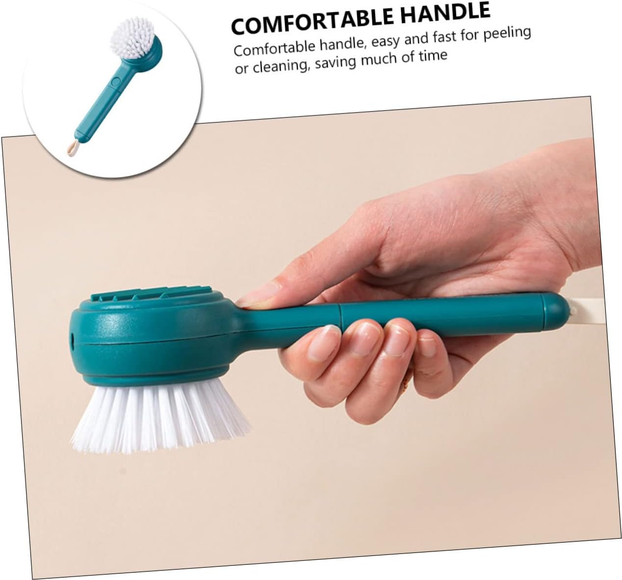 Effortless Cleaning Fruit Vegetable Peeler wBrush Limited