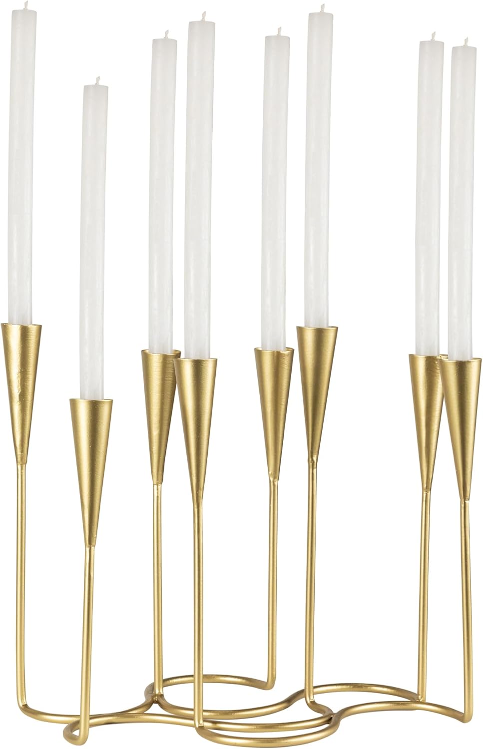 Modern 11 Iron Candle Holder