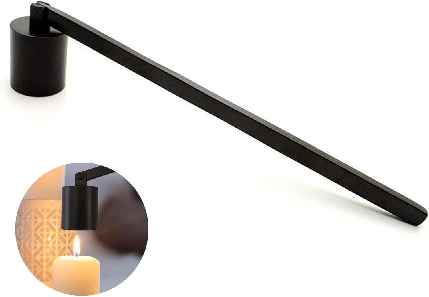 Effortless Candle Flames - Long Handle Candle Snuffer from JHZABPO