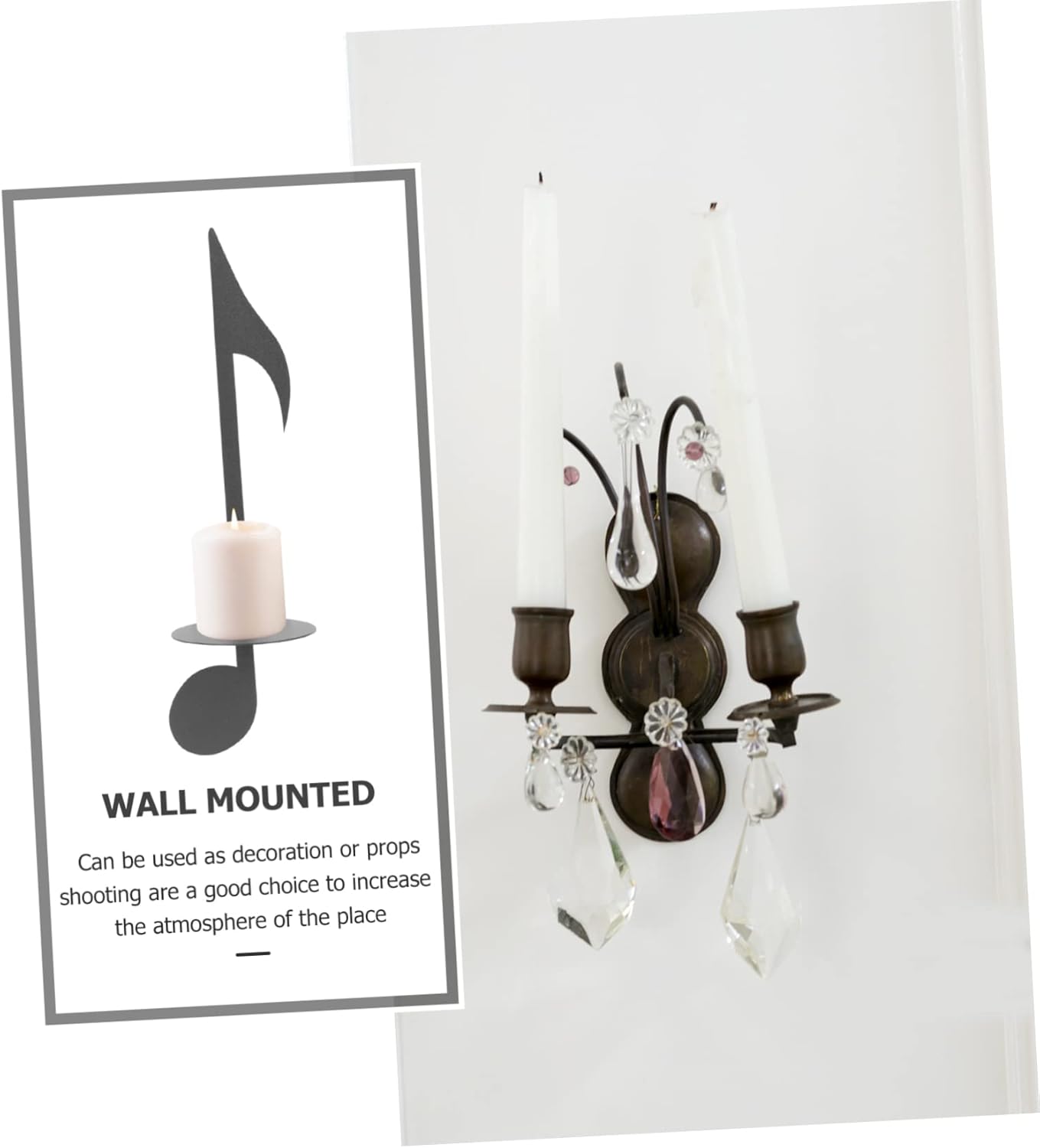 Aboofan - Music Note Candle Holder