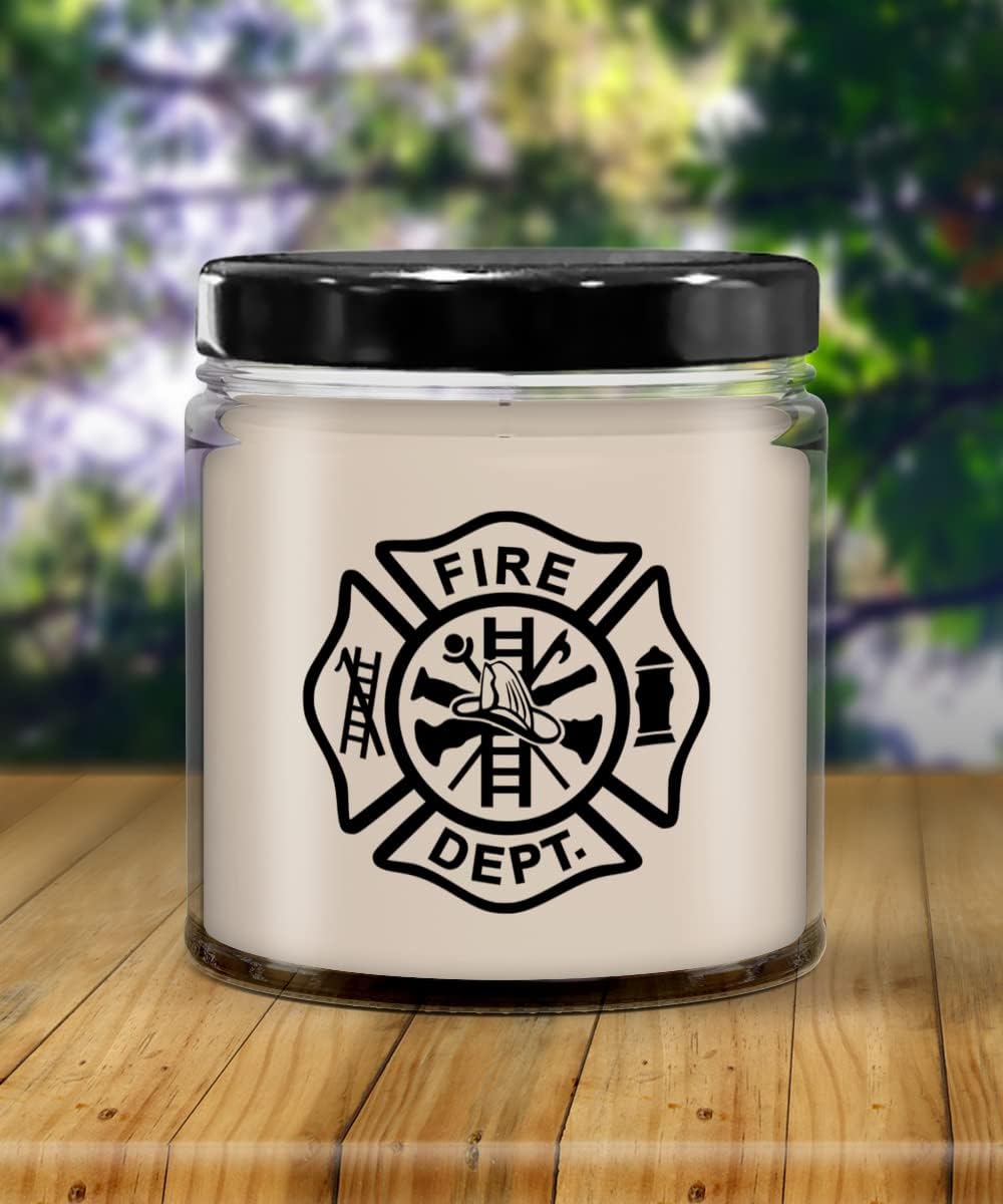 Game On Novelties Firefighter Maltese Cross Candle Novella