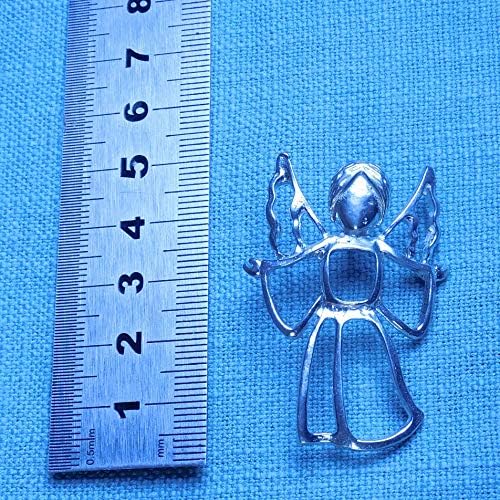 Fine Pewter Angel Candle Pin Set