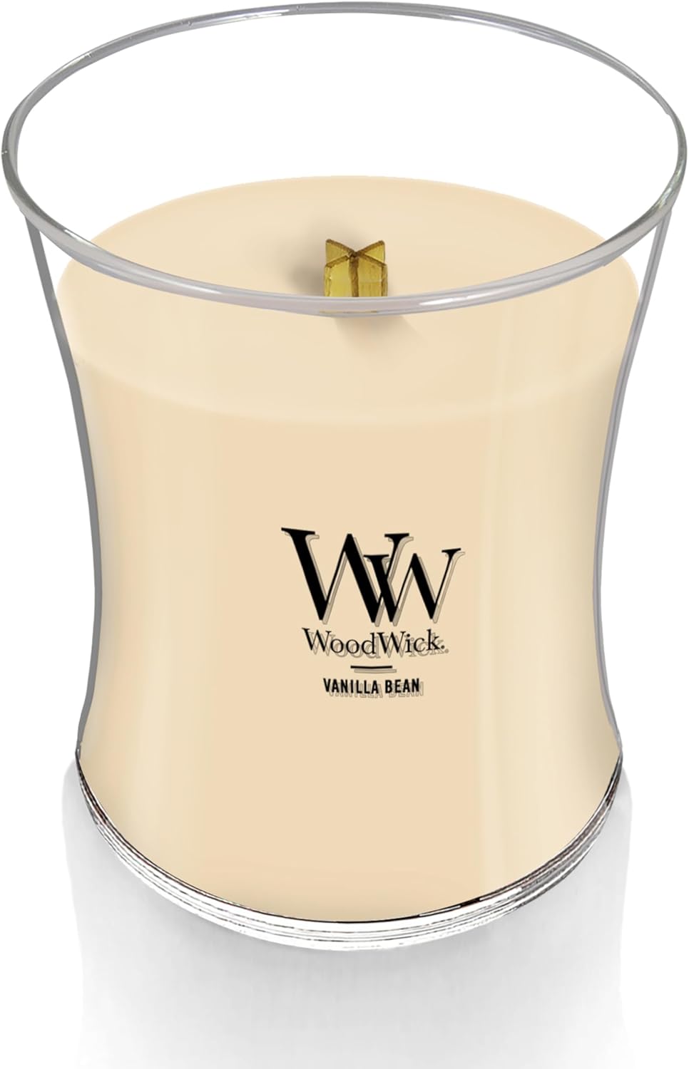 WoodWick Vanilla Bean Scented Medium Hourglass Candle