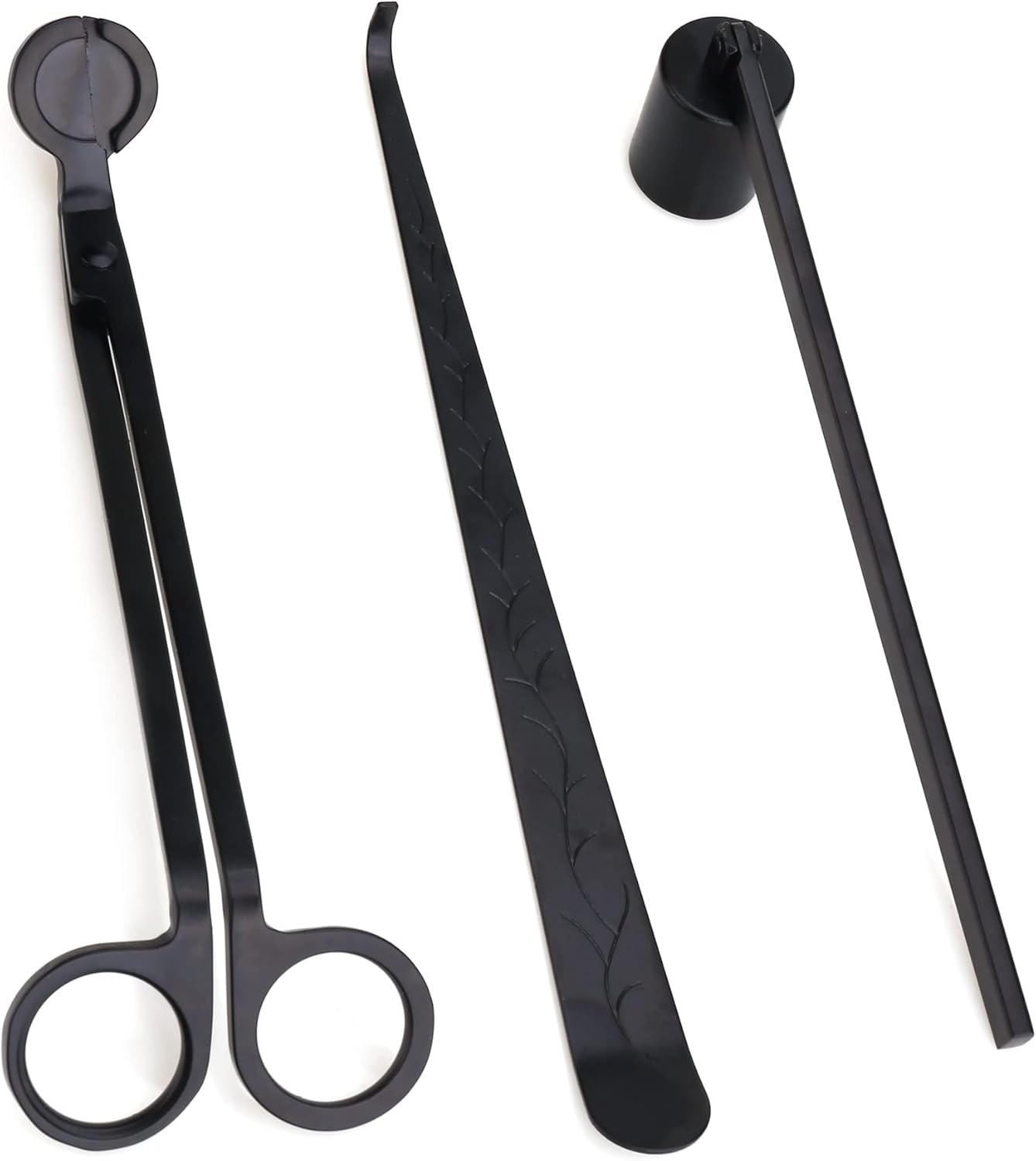 Candle Care Kit 3 in 1 Set Black