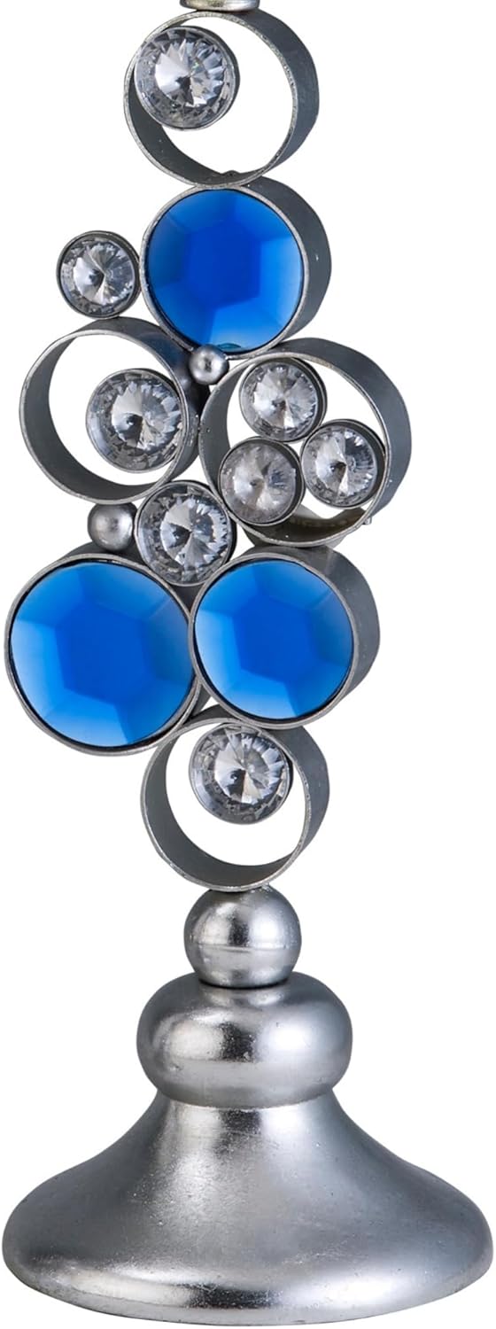 Elegant Candleholder Set 16 14 tall Silver Finish