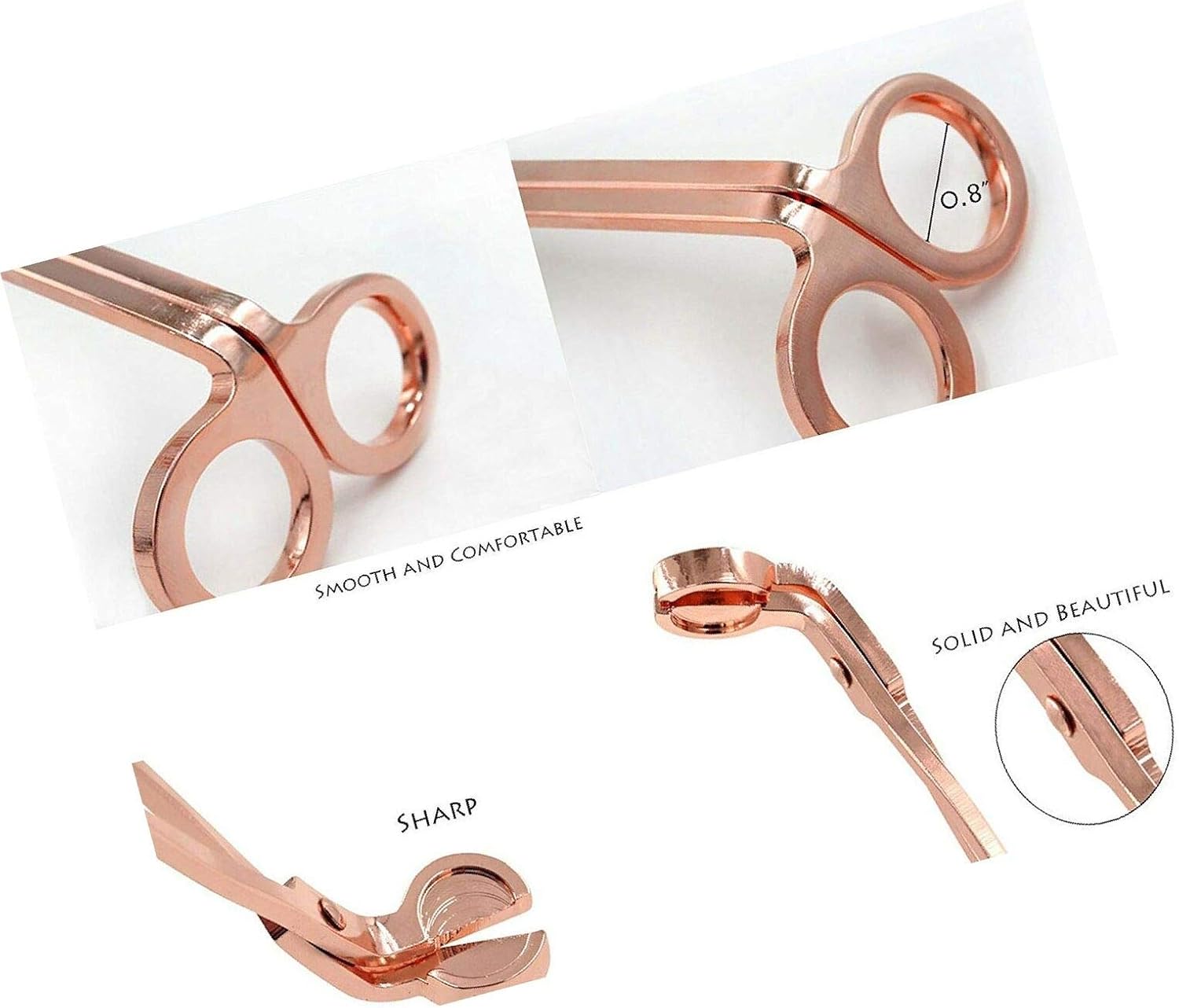 Keep Your HOME SOOT-Free with the Sinen Candle Wick Trimmer Rose Gold