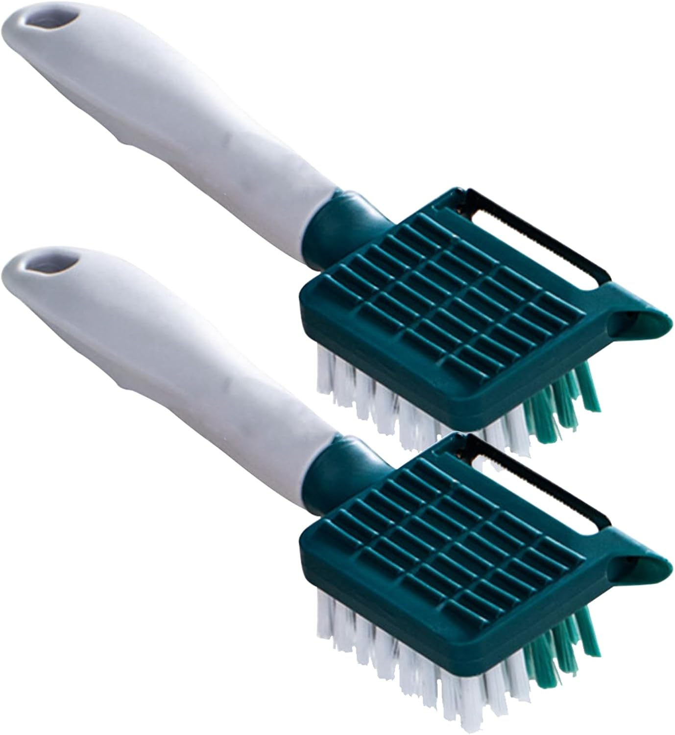 BuRuiJi 2 in 1 Vegetable Brush and Julienne Peeler