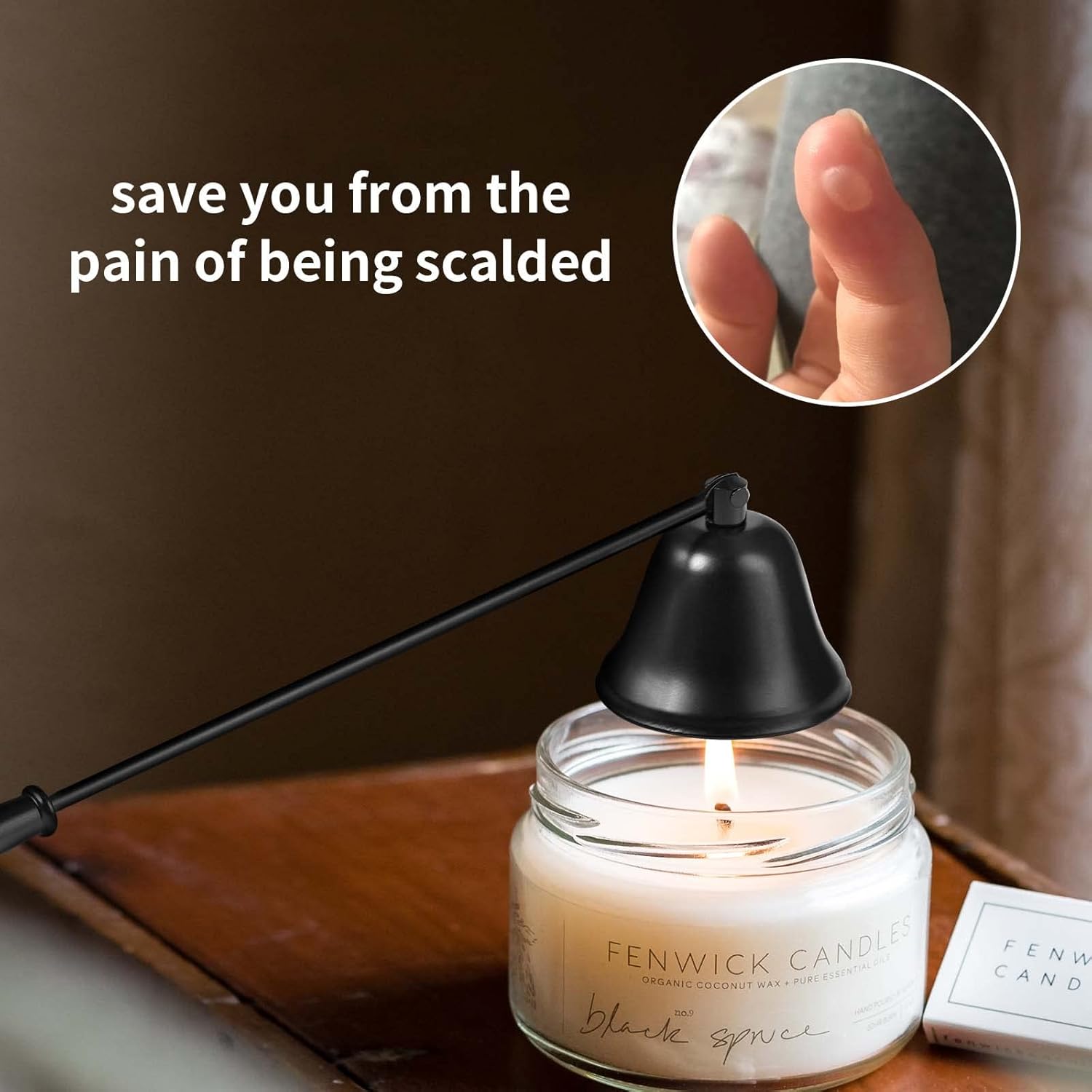 Sleek Candle Stoper