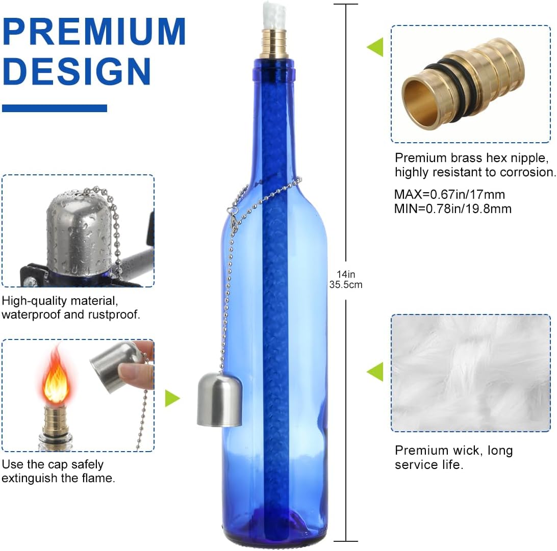 Outdoor Bottle Lights Kit 3-Piece Pack