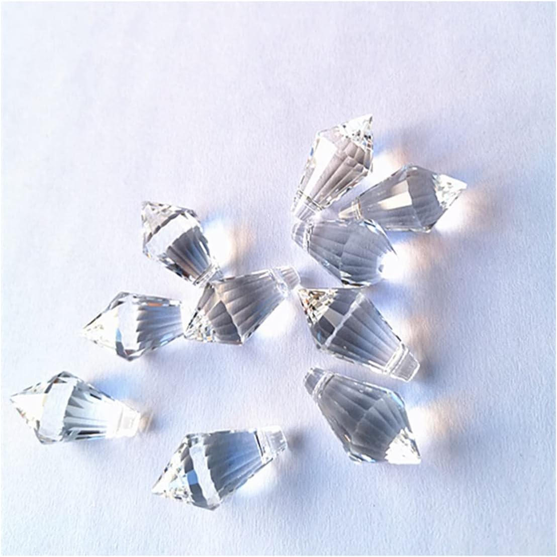 Chandelier Crystal Prisms Pendants 1121mm 10pc Set