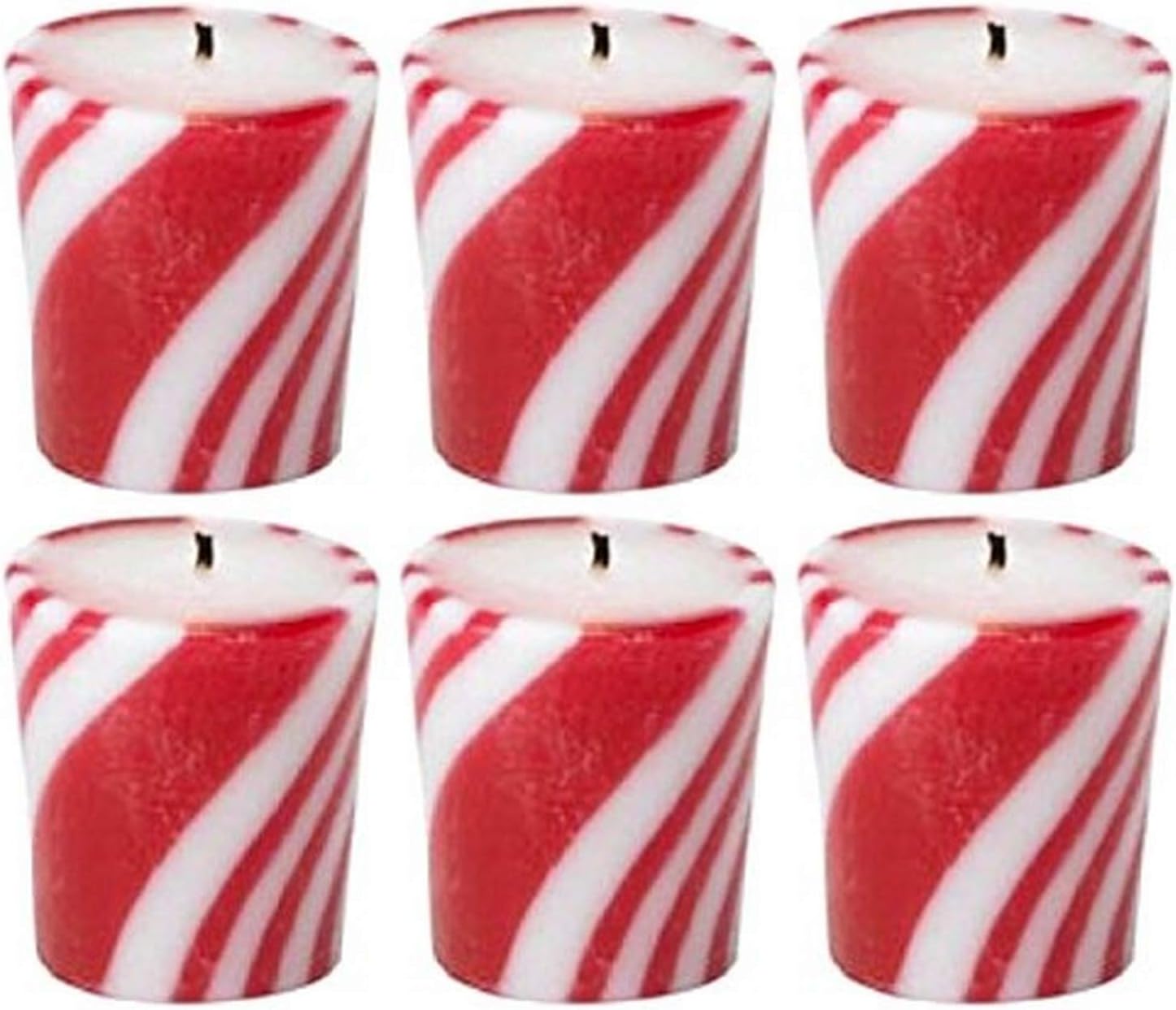 Candy Cane Scented Votive Candle Box - Biedermann Sons
