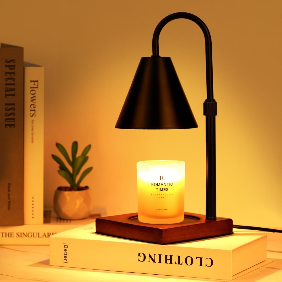 Cozy Candle Warmer Lamp for Home or Bedside Use