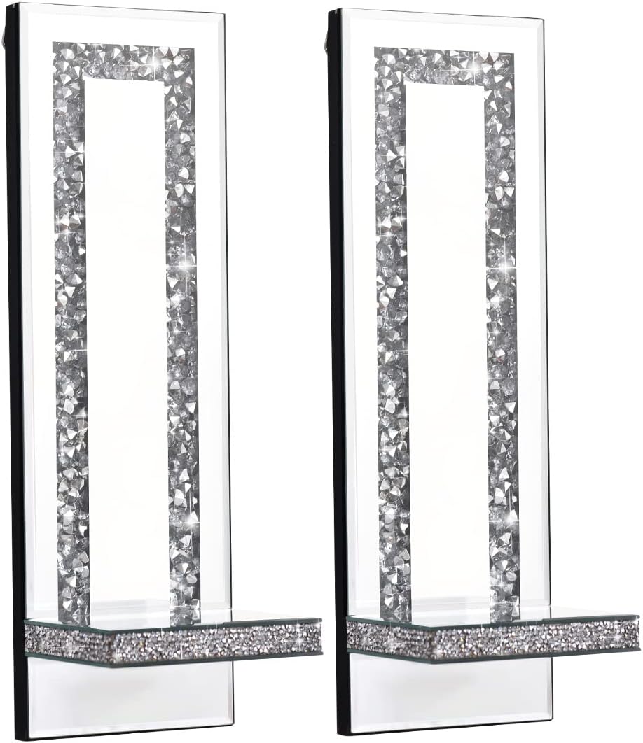 Aeveco Crystal crush diamond mirrored candle scones