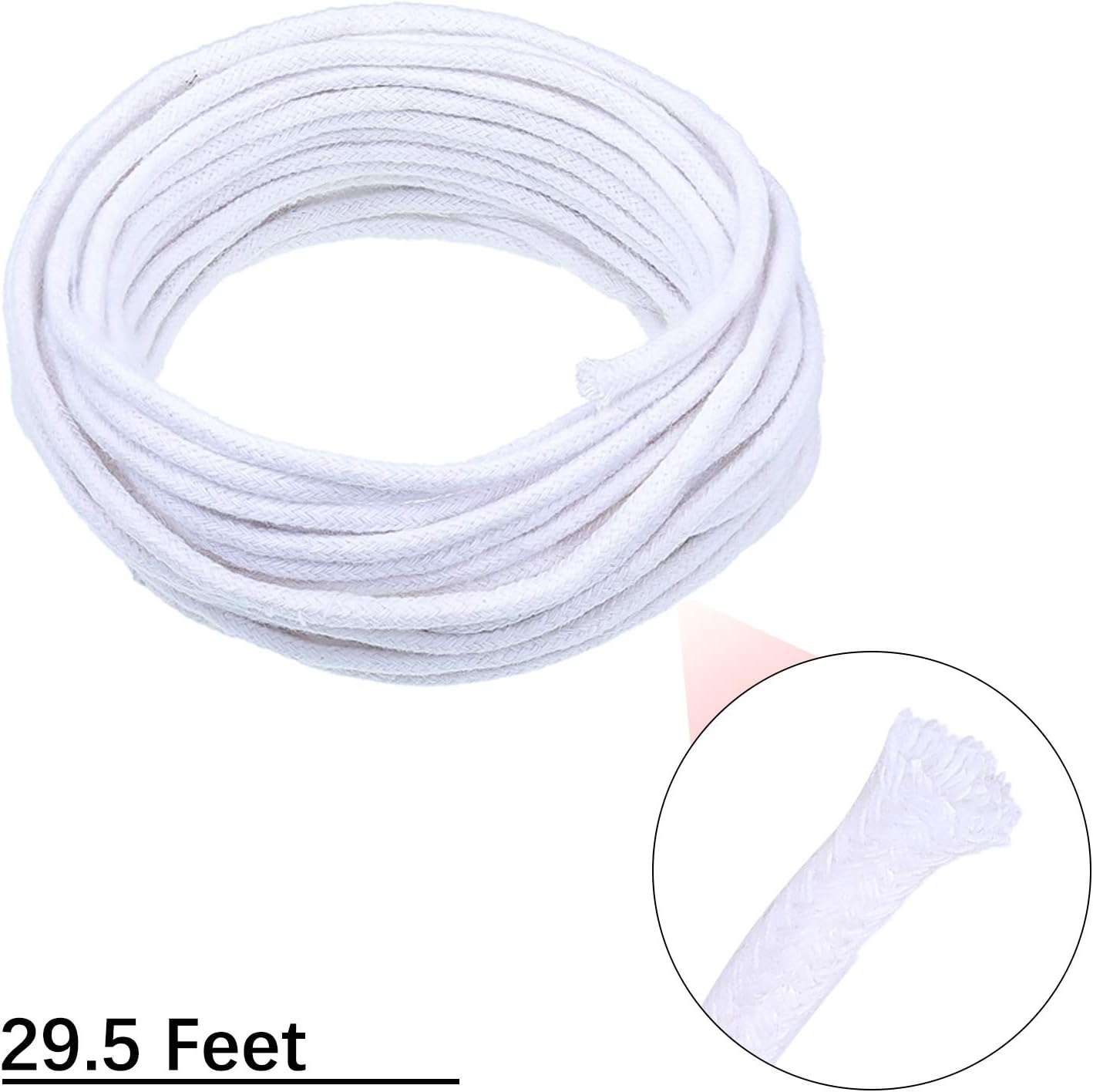295-Ft Durable Oil Lamp Wicks for Lanterns More
