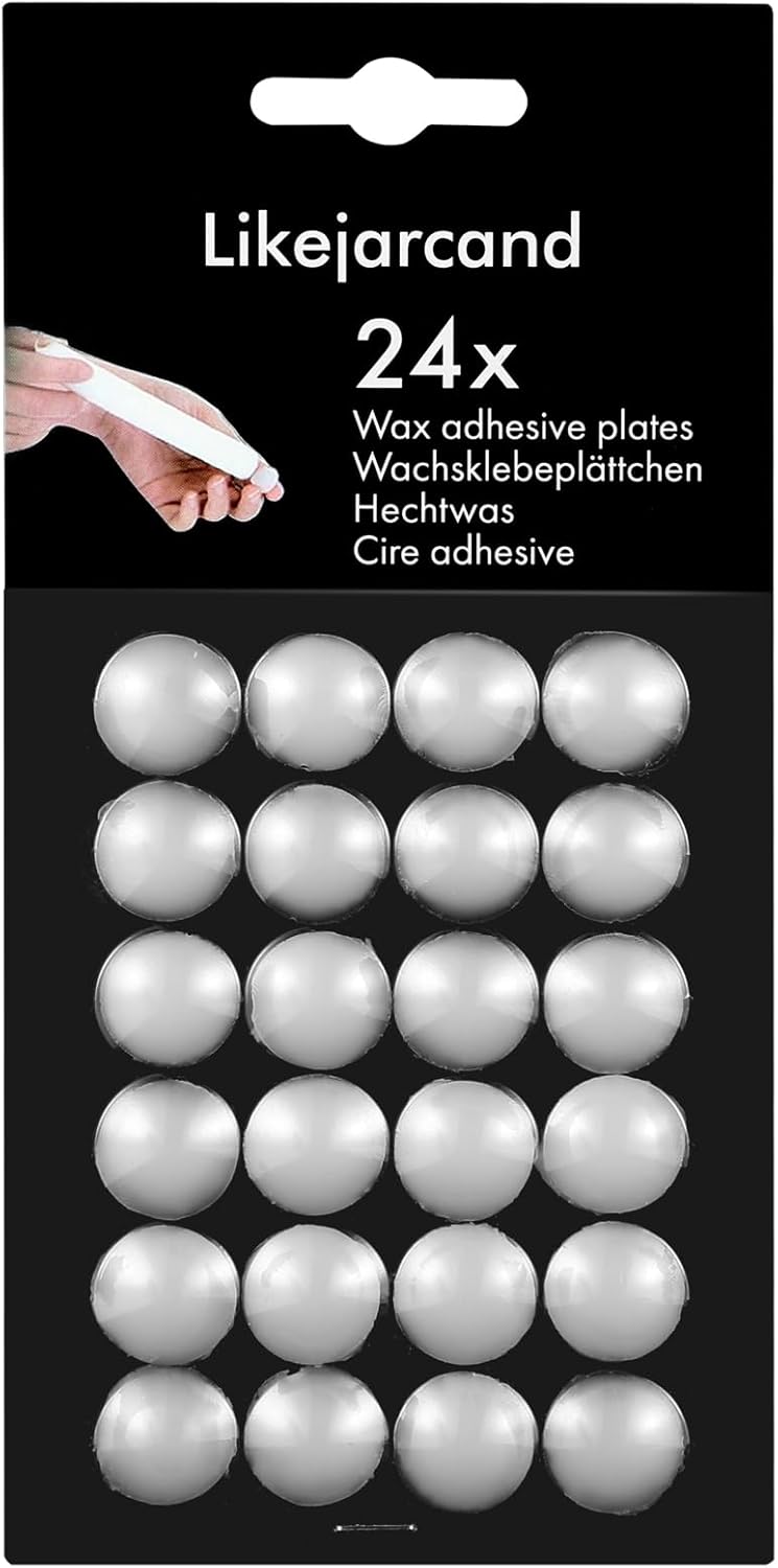 Taper Candle Wax Dots Adhesive