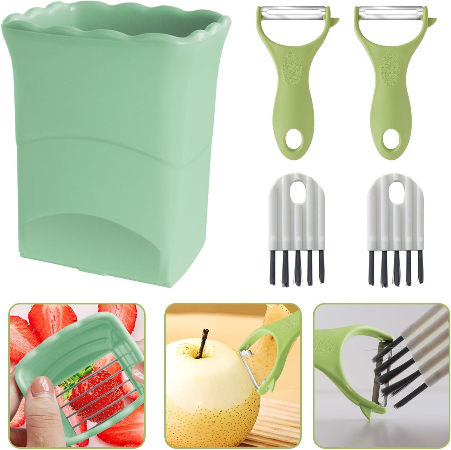 Effortlessly Slice Fruits Vegetables