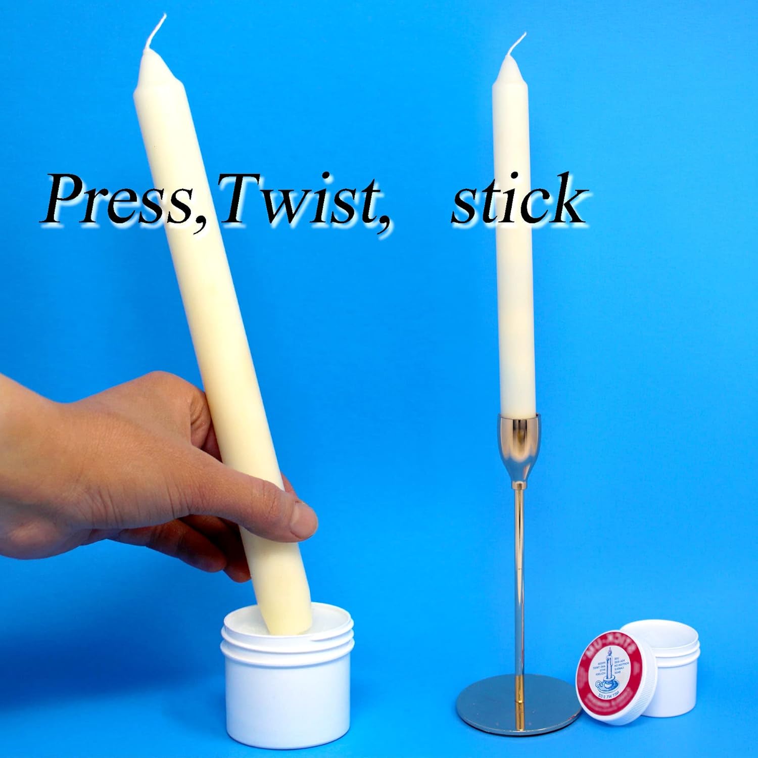 Tall Candle Sticker Guard Your Taper Candles Secure Durable Adhesive Stick