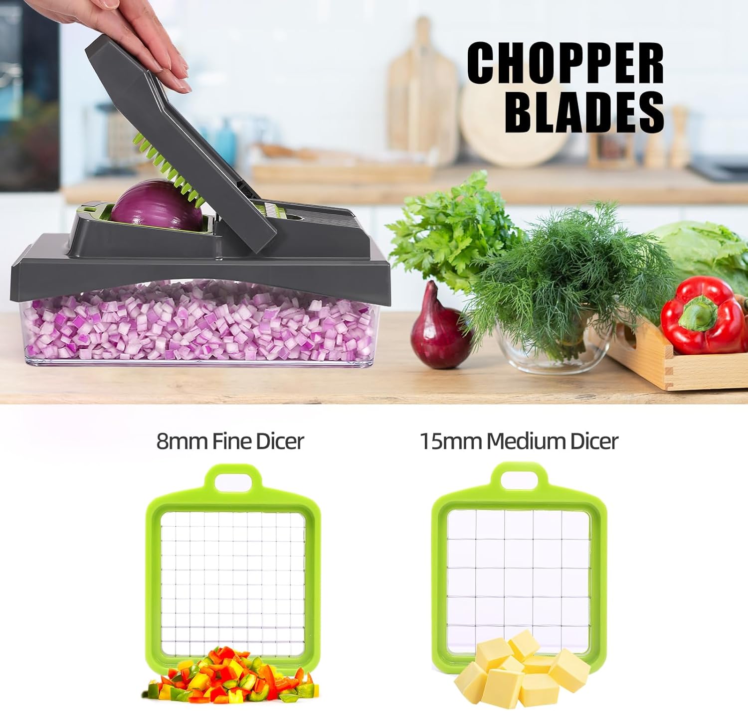 RK Vegetable Slicer w Secure Compartment