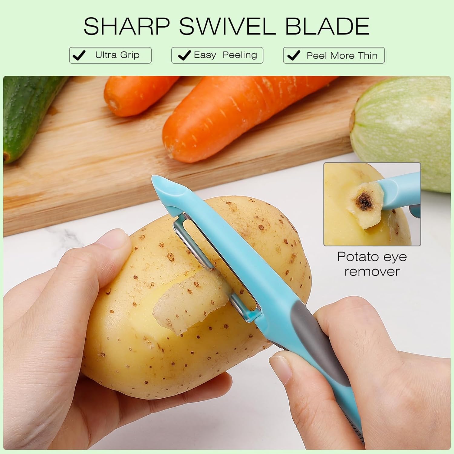 Upgrade Potato Peeler Set for Kitchen