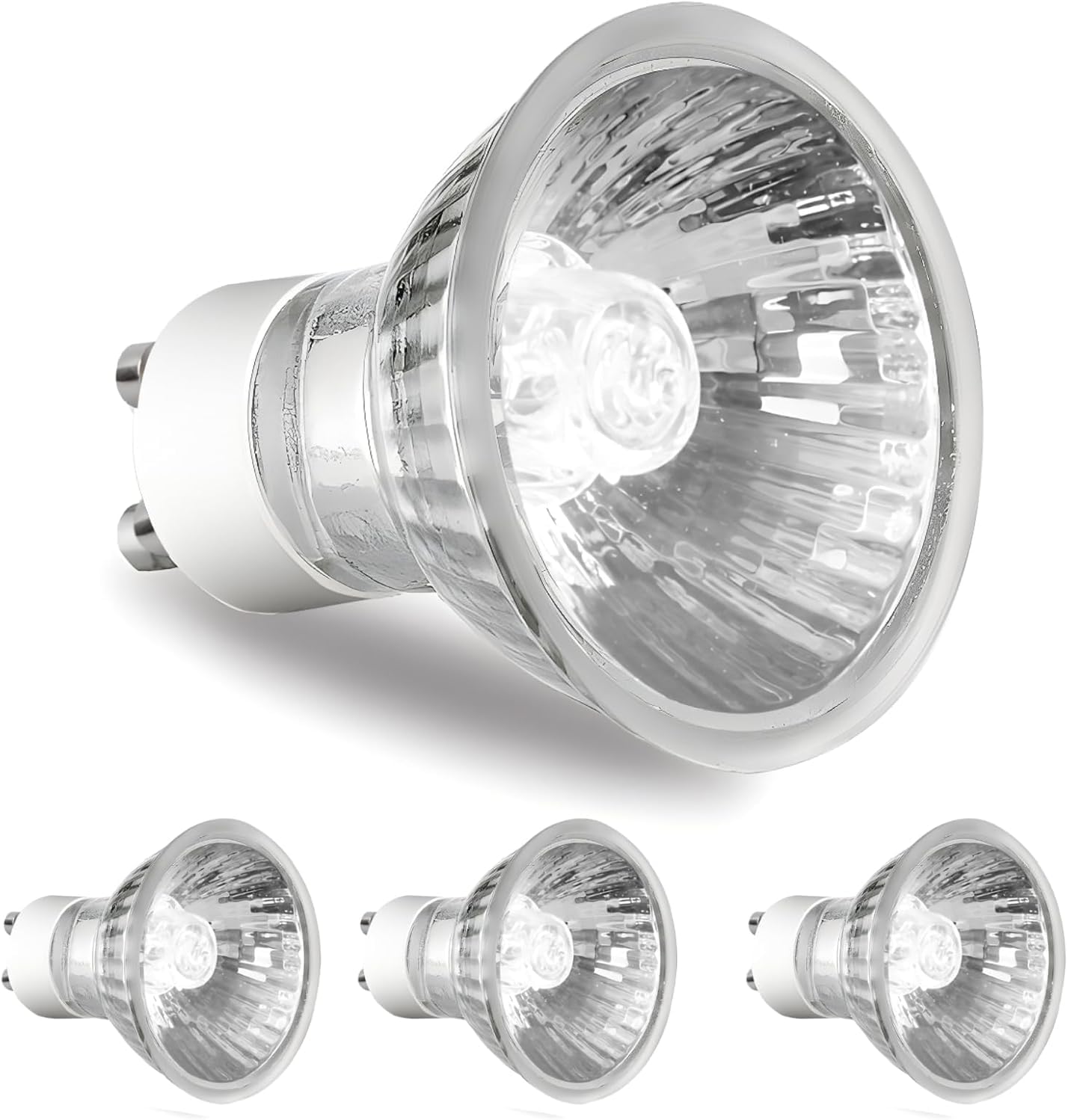 4Pcs 35W Halogen Bulbs Adjustable Candle Warmer